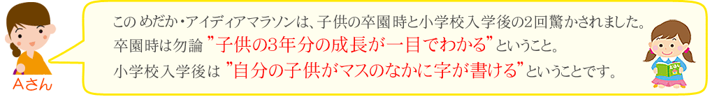 保護者からの感想